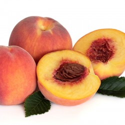 ripened peach cracks